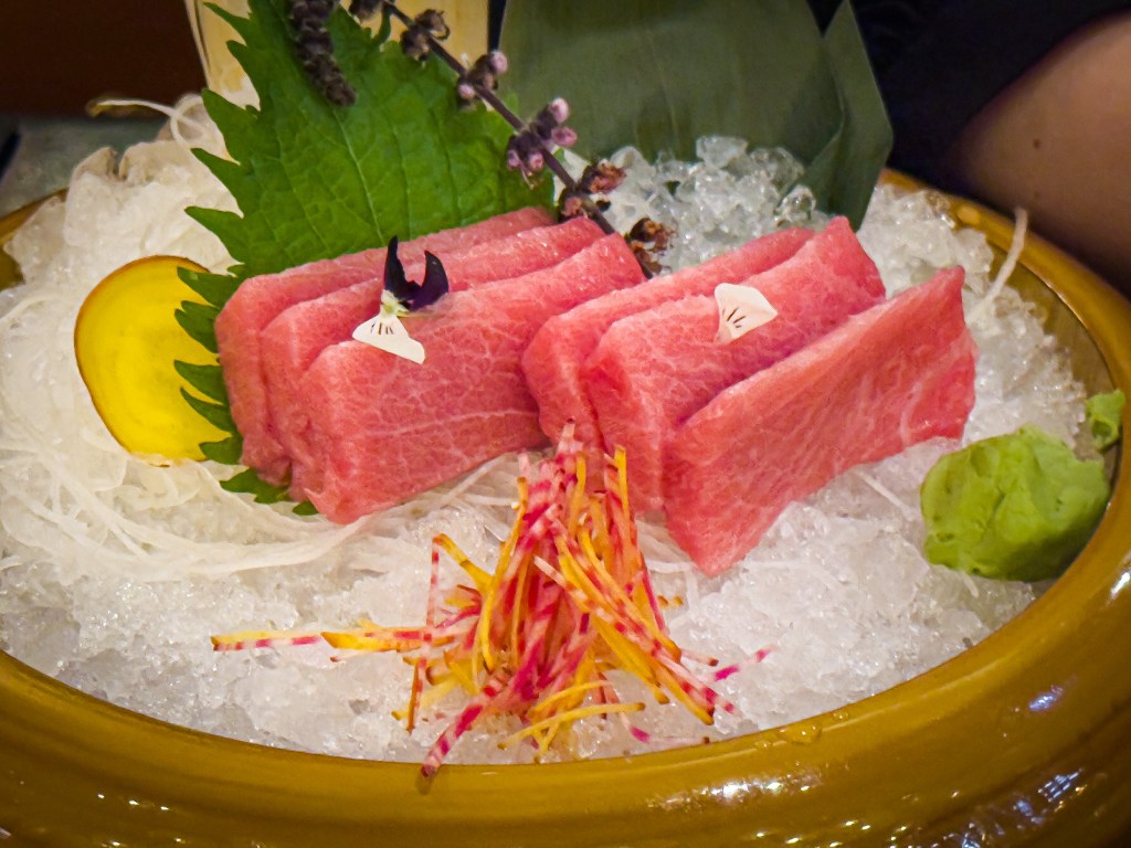 SUSHISAMBA O-TORO (Fatty Tuna) Sashimi