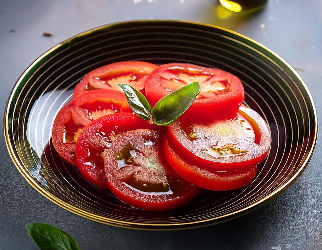 Enhanced Vitamin Absorption: Tomatoes Saturated in Olive Oil