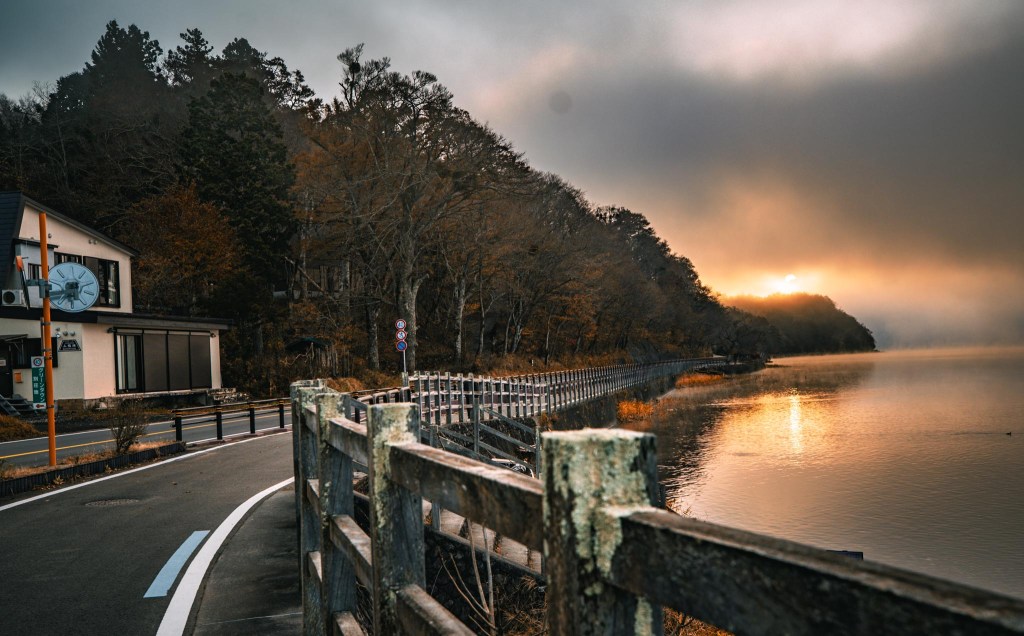 Lake Yamanaka and Nagaike Water Park