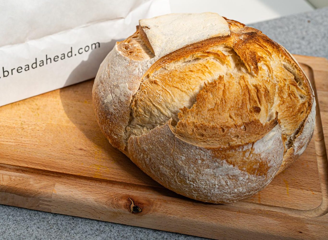 Bread Ahead White Sourdough loaf