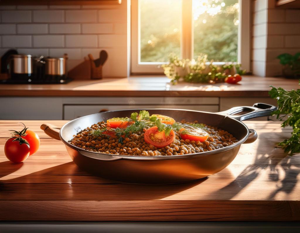 Enhanced Vitamin Absorption: Lentils and Tomatoes